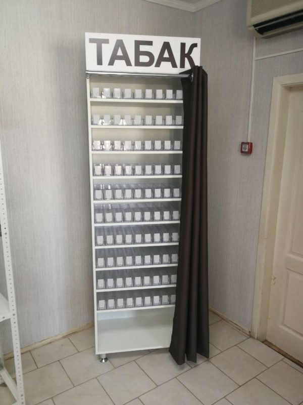 Шкаф для продажи сигарет на 100 видов